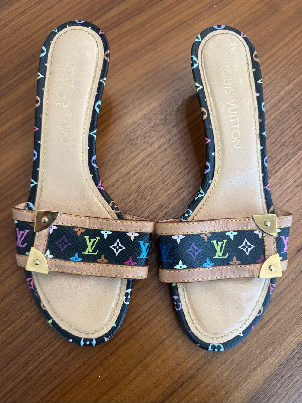 Louis Vuitton x Takashi Murakami Kitten Heels